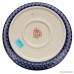 Polish Pottery Dish Pie Plate 10 From Zaklady Ceramiczne Boleslawiec #879-1085a Classic Pattern Height: 1.8 Diameter: 10 - B0118A0VAE